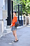 二村 佳奈さん - アー・ペー・セー(A.P.C.)、ザラ(ZARA)｜原宿ストリートスナップ1