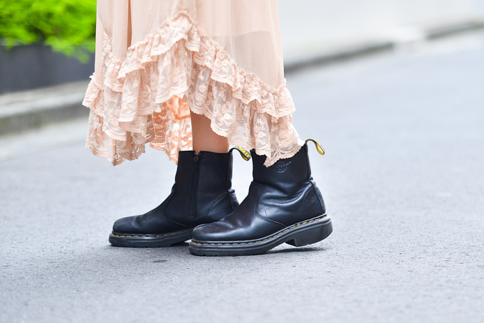 後藤 早貴さん - ダズリン(dazzlin)、ドクターマーチン(Dr. Martens)｜渋谷ストリートスナップ - 写真6