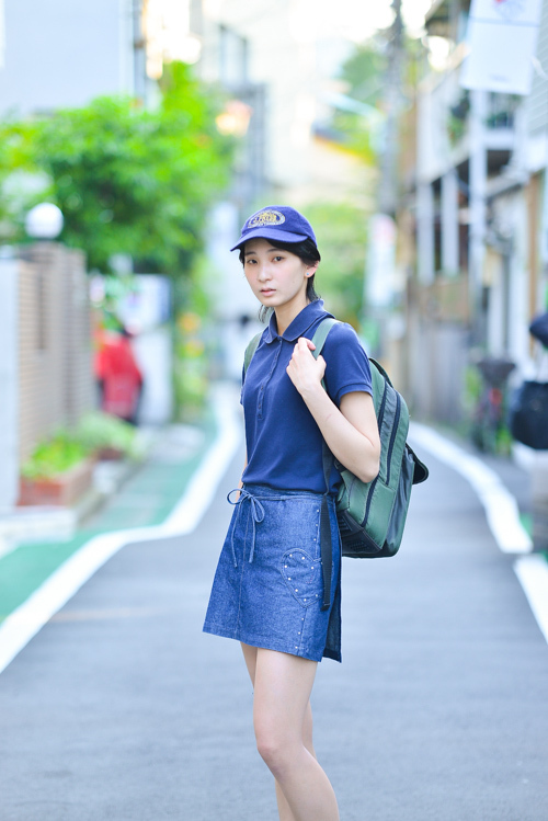 安達 晴菜さん - 古着(ユーズド)(USED)、コンバース(CONVERSE)｜原宿ストリートスナップ - 写真2