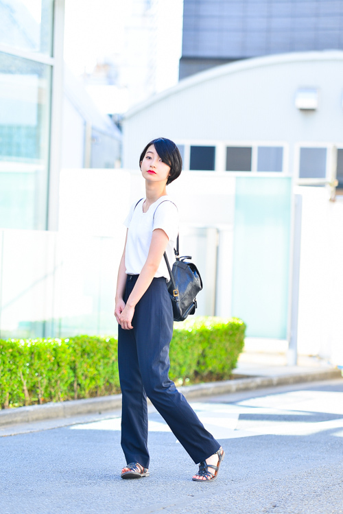 梅村 奈央さん - ユニクロ(UNIQLO)、ジル サンダー(JIL SANDER)｜原宿ストリートスナップ1