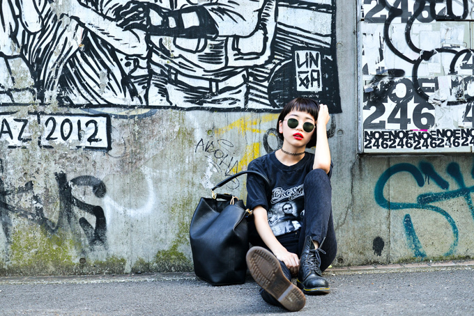 モヤシさん - 古着(ユーズド)(USED)、ドクターマーチン(Dr. Martens)｜原宿ストリートスナップ - 写真8