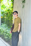 田中 遥さん - オム プリッセ イッセイ ミヤケ(HOMME PLISSÉ ISSEY MIYAKE)、ナイキ(NIKE)｜青山・表参道ストリートスナップ3