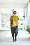 田中 遥さん - オム プリッセ イッセイ ミヤケ(HOMME PLISSÉ ISSEY MIYAKE)、ナイキ(NIKE)｜青山・表参道ストリートスナップ2