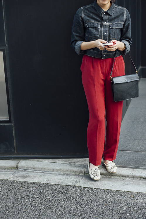 上野 裕加子さん - アーバンリサーチ(URBAN RESEARCH)、古着(ユーズド)(USED)｜原宿ストリートスナップ - 写真4