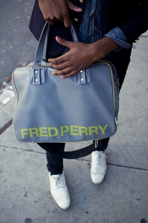 ジャスティンさん - スーパーサンクス(SUPERTHANKS)、フレッドペリー(FRED PERRY)｜シカゴストリートスナップ - 写真3