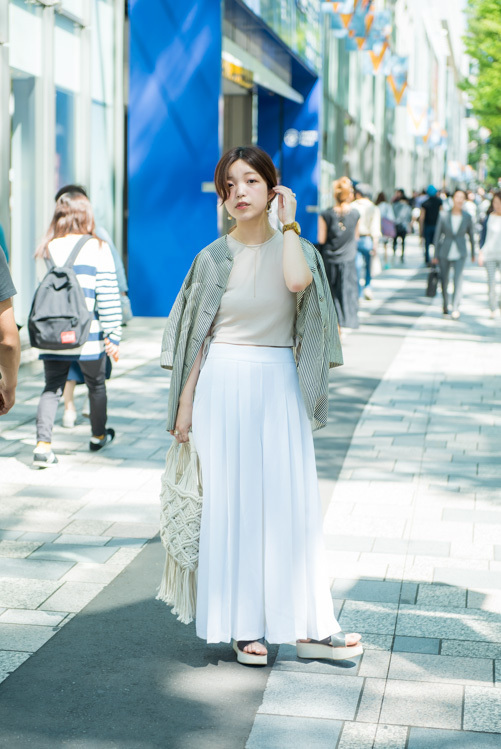 大野 奈津子さん - 古着(ユーズド)(USED)、ザラ(ZARA)｜原宿ストリートスナップ - 写真1