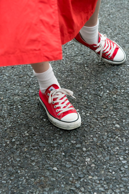 輝さん - チャイルド ウーマン(CHILD WOMAN)、コンバース(CONVERSE)｜原宿ストリートスナップ - 写真4