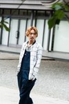 エノモト ショウタさん - メゾン キツネ(Maison Kitsuné)、アー・ペー・セー(A.P.C.)｜青山・表参道ストリートスナップ2