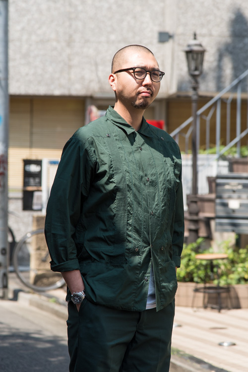 松下 純さん - アンユーズド(UNUSED)、ディッキーズ(Dickies)｜原宿ストリートスナップ - 写真2