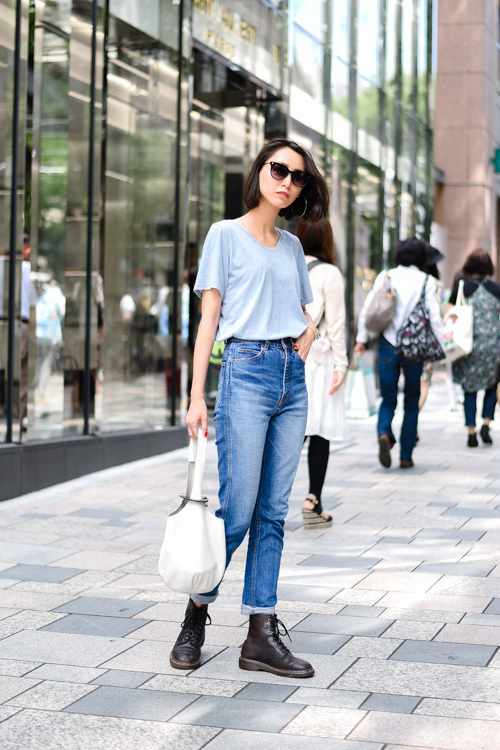 サトウ エリさん - ヴィンテージ(vintage)、ドクターマーチン(Dr. Martens)｜原宿ストリートスナップ - 写真1