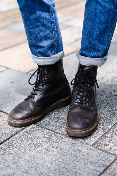 サトウ エリさん - ヴィンテージ(vintage)、ドクターマーチン(Dr. Martens)｜原宿ストリートスナップ - 写真5