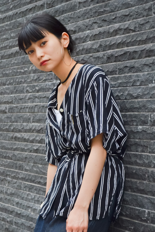 小林 加奈さん - 古着(ユーズド)(USED)、プチバトー(PETIT BATEAU)｜原宿ストリートスナップ - 写真6