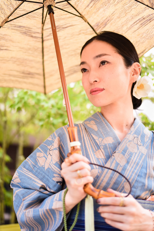 土村 真美さん - 竺仙(CHIKUSEN)、ヴィンテージ(vintage)｜青山・表参道ストリートスナップ - 写真4