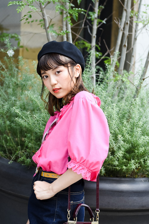 秋山 涼香さん - 古着(ユーズド)(USED)、ザラ(ZARA)｜原宿ストリートスナップ - 写真2