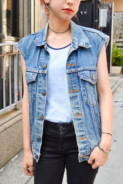 廣沢  彩さん - リーバイス(Levi's)、古着(ユーズド)(USED)｜原宿ストリートスナップ - 写真5