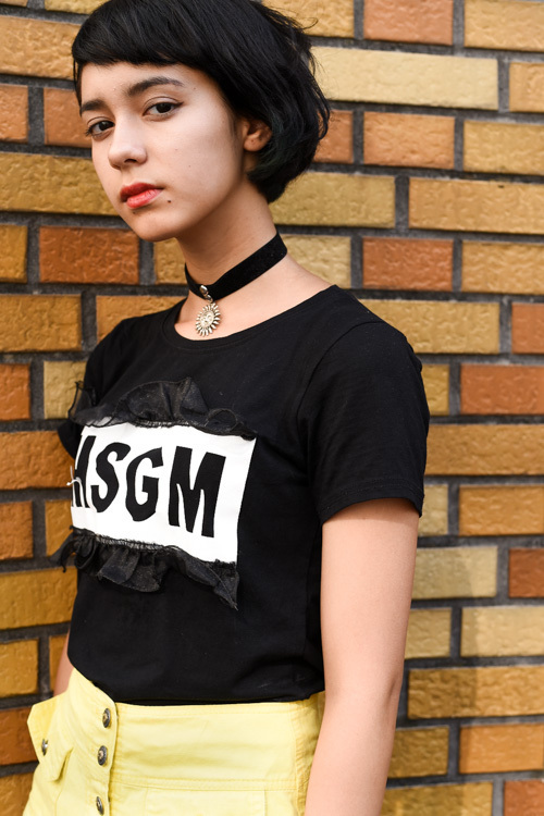 ラユミさん - エムエスジーエム(MSGM)、アメリカンアパレル(American Apparel)｜原宿ストリートスナップ - 写真5