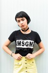 ラユミさん - エムエスジーエム(MSGM)、アメリカンアパレル(American Apparel)｜原宿ストリートスナップ1