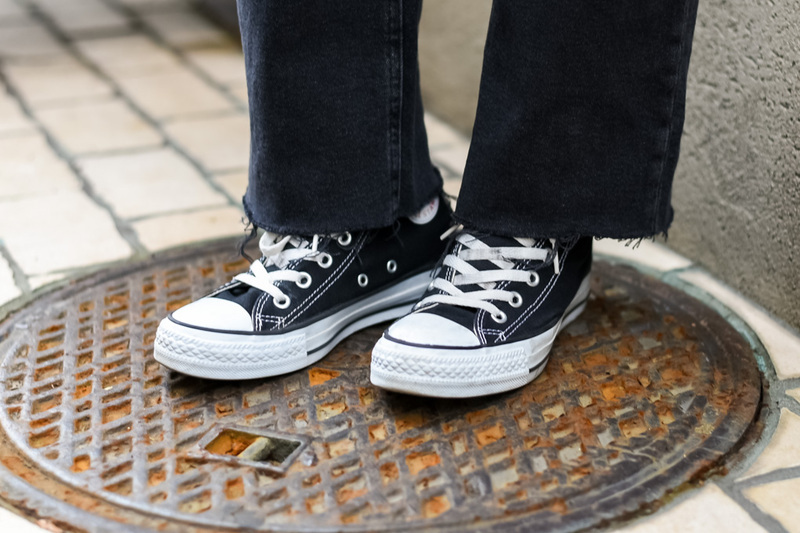 大海 友香さん - 古着(ユーズド)(USED)、コンバース(CONVERSE)｜原宿ストリートスナップ - 写真4