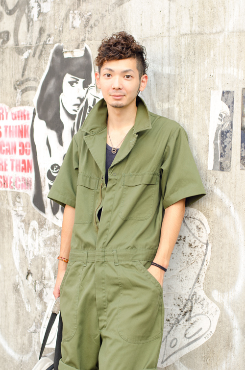 ウエジョウ カズマさん - 古着(ユーズド)(USED)、ドクターマーチン(Dr. Martens)｜原宿ストリートスナップ - 写真2