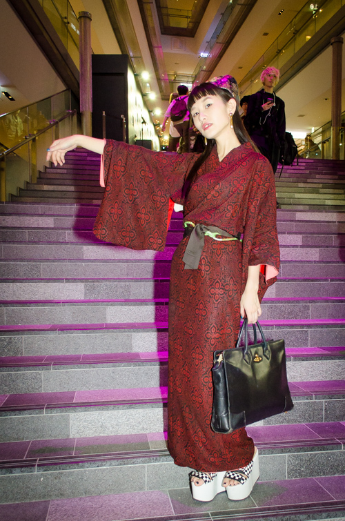 濱田 茉奈 さん - 古着(ユーズド)(USED)、ヴィヴィアン・ウエストウッド(Vivienne Westwood)｜原宿ストリートスナップ1