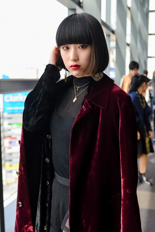 錦戸 彩花さん - ワイズ(Y's)、ヴィンテージ(vintage)｜渋谷ストリートスナップ - 写真3