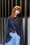 宍倉 伽奈さん - エイチ＆エム(H&M)、ザラ(ZARA)｜原宿ストリートスナップ2