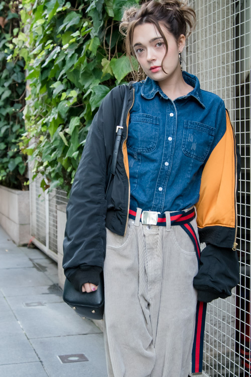 佐々木 日向子さん - マウジー(MOUSSY)、ザラ(ZARA)｜原宿ストリートスナップ - 写真3