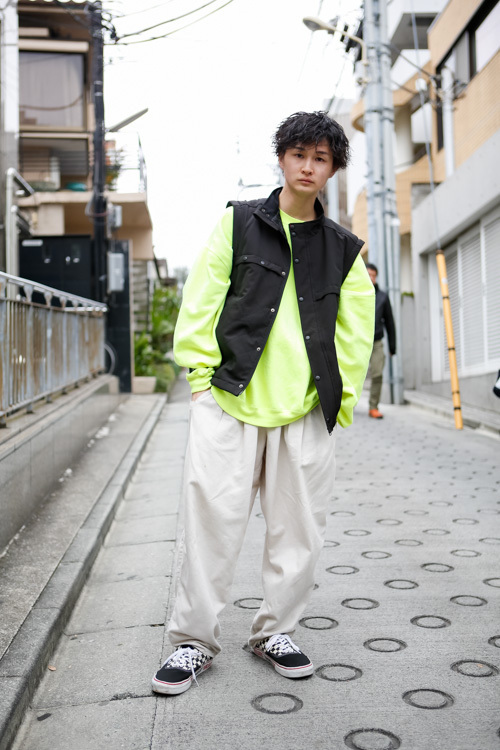 菅沼 雄一さん - 古着(ユーズド)(USED)、ヴァンズ(VANS)｜原宿ストリートスナップ - 写真1