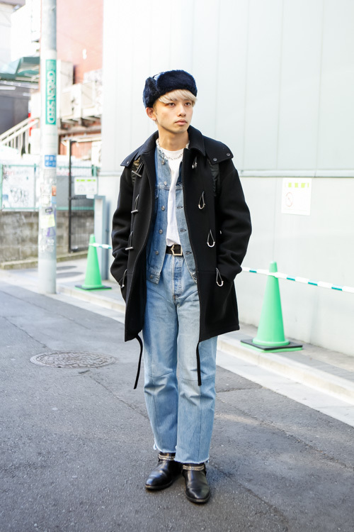 浜本 忠勝さん - バレンシアガ(BALENCIAGA)、アクネ ストゥディオズ(Acne Studios)｜原宿ストリートスナップ1