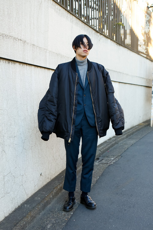 園田 高也さん - 古着(ユーズド)(USED)、ドクターマーチン(Dr. Martens)｜原宿ストリートスナップ - 写真1