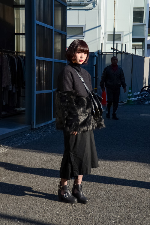 彦部 由和さん - ヴィンテージ(vintage)、トリコ ・コム デ ギャルソン(trict COMME des GARÇONS)｜原宿ストリートスナップ - 写真1