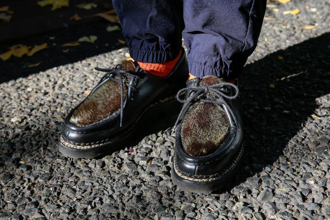 間下 涼太さん - 古着(ユーズド)(USED)、パラブーツ(Paraboot)｜原宿ストリートスナップ - 写真3