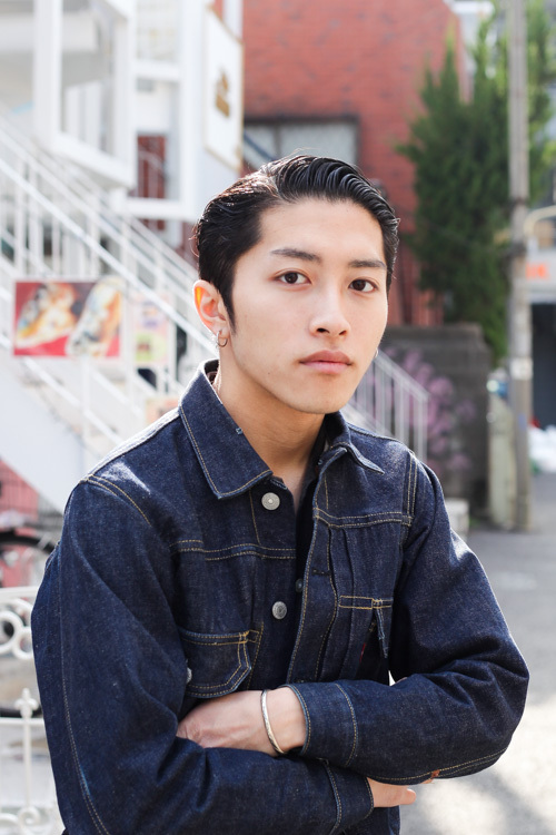 芦馬　達徳さん - リーバイス(Levi's)、ワコマリア(WACKO MARIA)｜原宿ストリートスナップ - 写真3