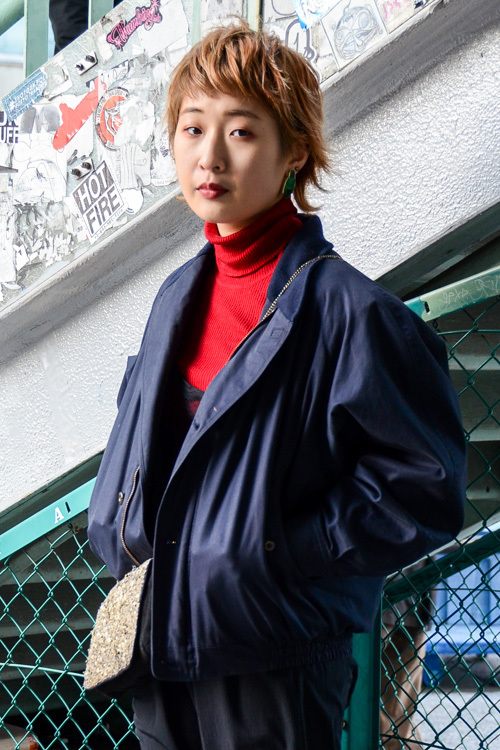 大平 佳奈さん - バーバリー(BURBERRY)、ユニクロ(UNIQLO)｜原宿ストリートスナップ - 写真2