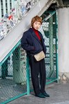 大平 佳奈さん - バーバリー(BURBERRY)、ユニクロ(UNIQLO)｜原宿ストリートスナップ1