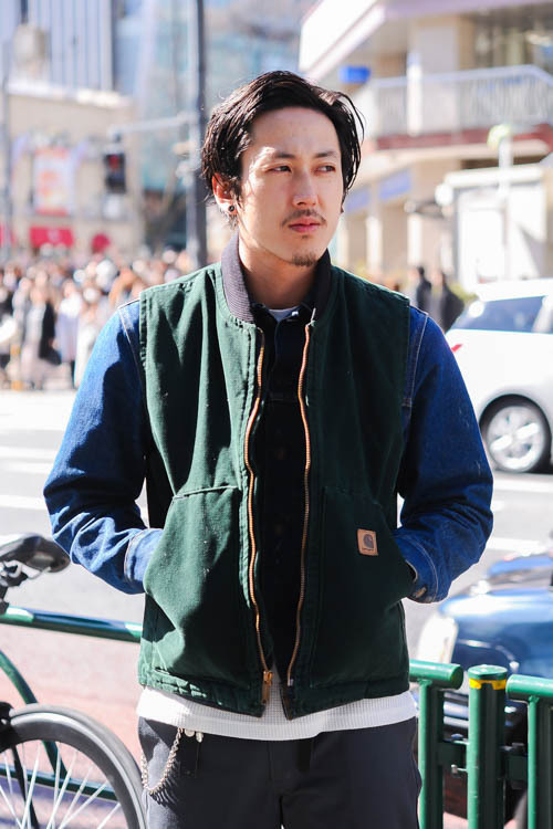 リョータさん - カーハート(CARHARTT)、リーバイス(Levi's)｜原宿ストリートスナップ - 写真2