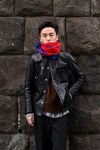 大塚 諒平さん - ジュンヤ ワタナベ(JUNYA WATANABE)、サンローラン(Saint Laurent)｜原宿ストリートスナップ2