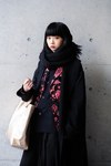 老月 ミカさん - ヨウジヤマモト(Yohji Yamamoto)、マルニ(MARNI)｜原宿ストリートスナップ7