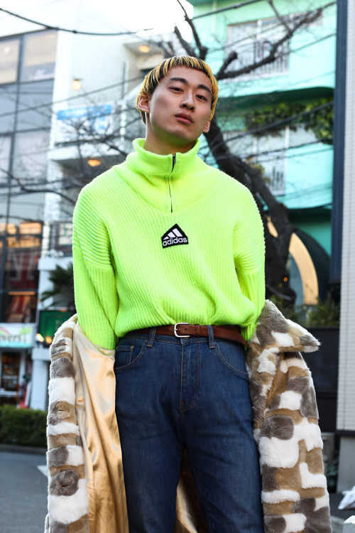 神田 春輝さん - ヴィンテージ(vintage)、アディダス(adidas)｜原宿ストリートスナップ - 写真2