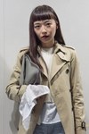 市川 渚さん - バーバリー(BURBERRY)、アキラナカ(AKIRANAKA)｜渋谷ストリートスナップ2