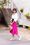 米満 瑛里さん - ワンアフターアナザー ナイスクラップ(one after another NICE CLAUP)、ラルフ ローレン(Ralph Lauren)｜原宿ストリートスナップ2