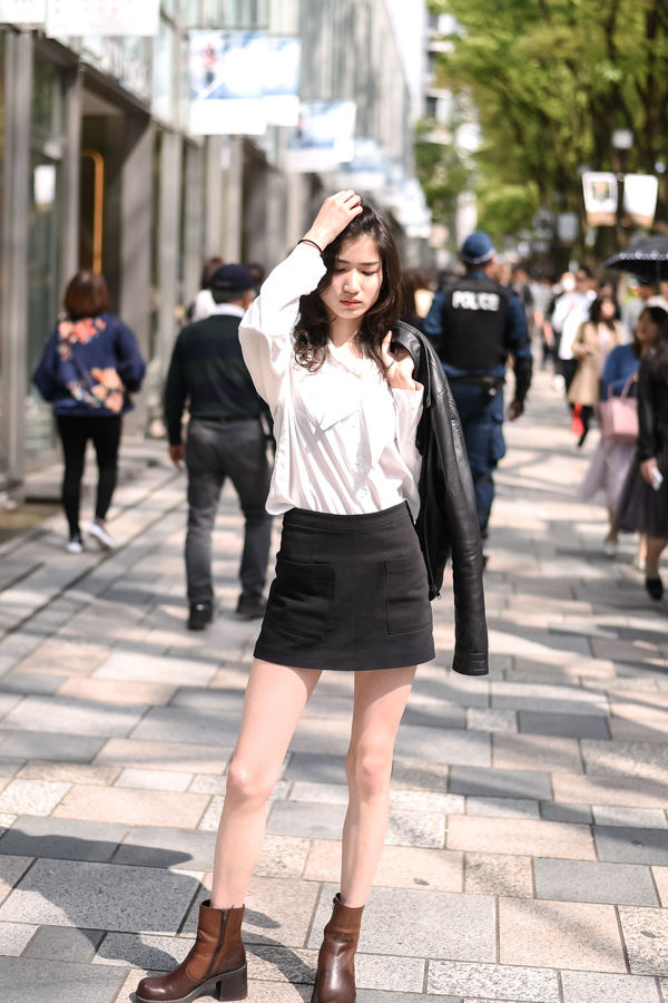 森 優菜さん - ザラ(ZARA)、古着(ユーズド)(USED)｜原宿ストリートスナップ - 写真3