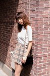 小川 ゆうかさん - アルシーヴ(archives)、ブルーレーベル・クレストブリッジ(BLUE LABEL CRESTBRIDGE)｜原宿ストリートスナップ2