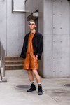 トモヤさん - コム デ ギャルソン・オム プリュス(COMME des GARÇONS HOMME PLUS)、フェノメノン(PHENOMENON)｜原宿ストリートスナップ1