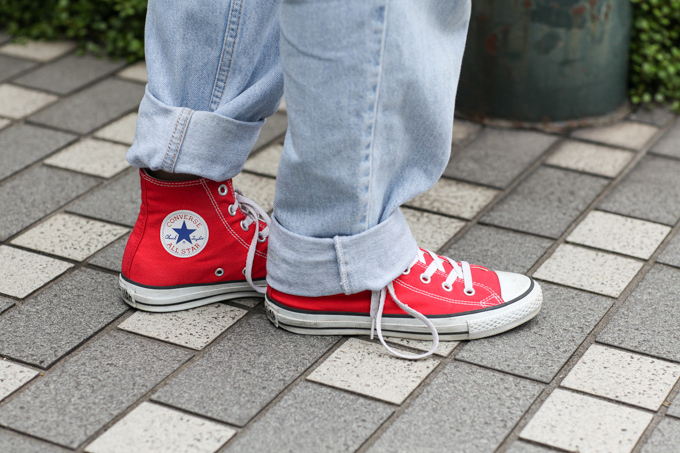 藤森 千裕さん - 古着(ユーズド)(USED)、コンバース(CONVERSE)｜原宿ストリートスナップ - 写真5