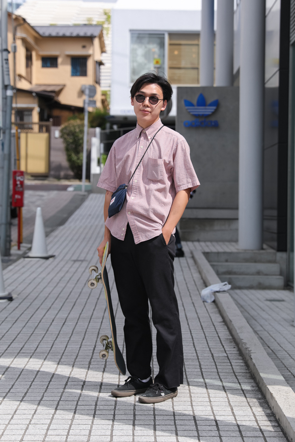 川口 航さん - 古着(ユーズド)(USED)、ディッキーズ(Dickies)｜原宿ストリートスナップ1