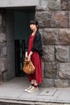 沢崎 静佳さん - プリーツ プリーズ イッセイ ミヤケ(PLEATS PLEASE ISSEY MIYAKE)、カナタ(KANATA)｜原宿ストリートスナップ2