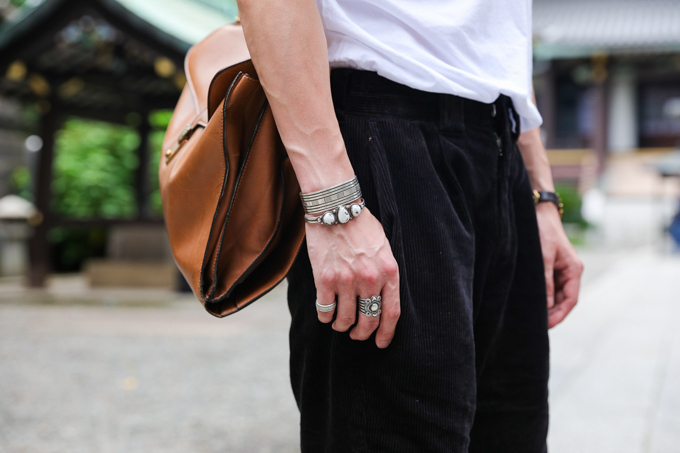 青木 万希也さん - 古着(ユーズド)(USED)、クロケット＆ジョーンズ(CROCKETT&JONES)｜原宿ストリートスナップ - 写真5