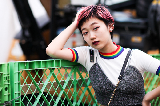 卯川 そううさん - ユニフ(UNIF)、ユニクロ(UNIQLO)｜原宿ストリートスナップ - 写真3