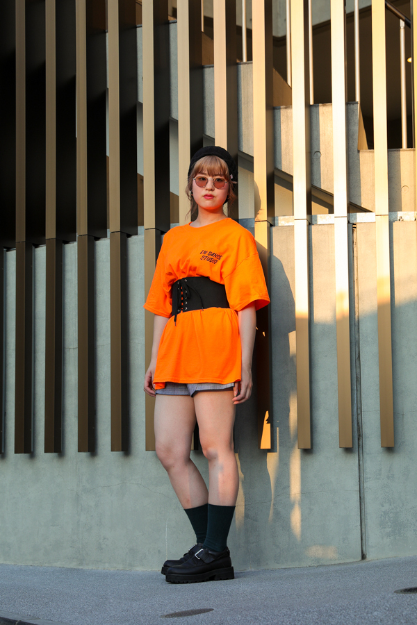 山口 未来さん - ヴィンテージ(vintage)、ユニフ(UNIF)｜原宿ストリートスナップ - 写真1